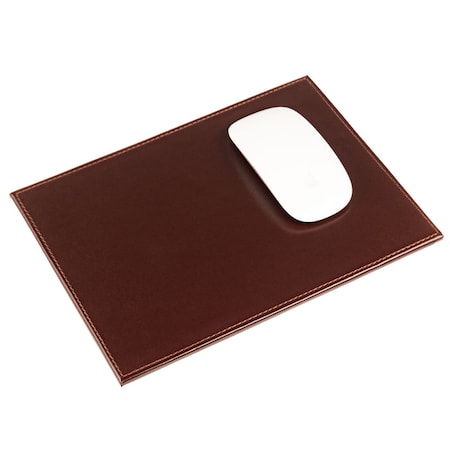 Dacasso Dark Brown Bonded Leather Mouse Pad AG-3614